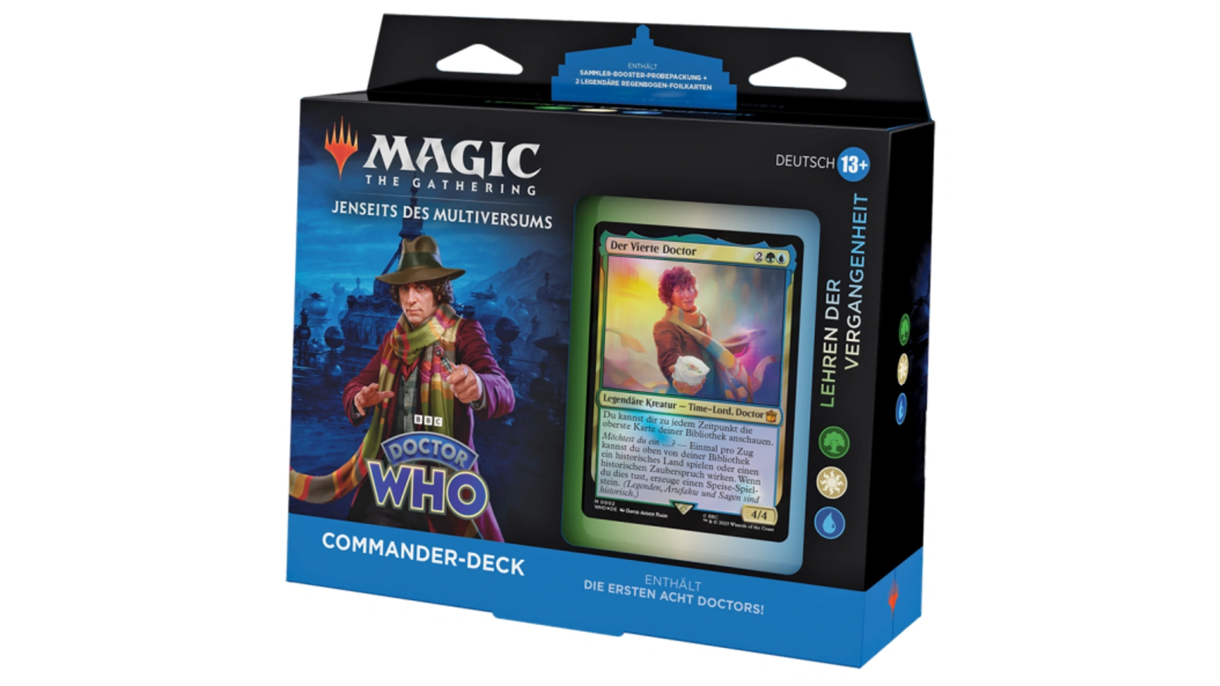 Magic The Gathering Beyond the Multiverse: Командирская колода Доктор Кто Уроки прошлого magic the gathering терос за гранью смерти – колода planeswalker ов русская версия 1 шт в ассортименте