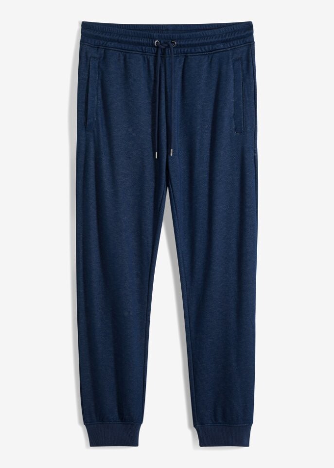 

Утепленные спортивные брюки в джинсовом стиле John Baner Jeanswear, синий