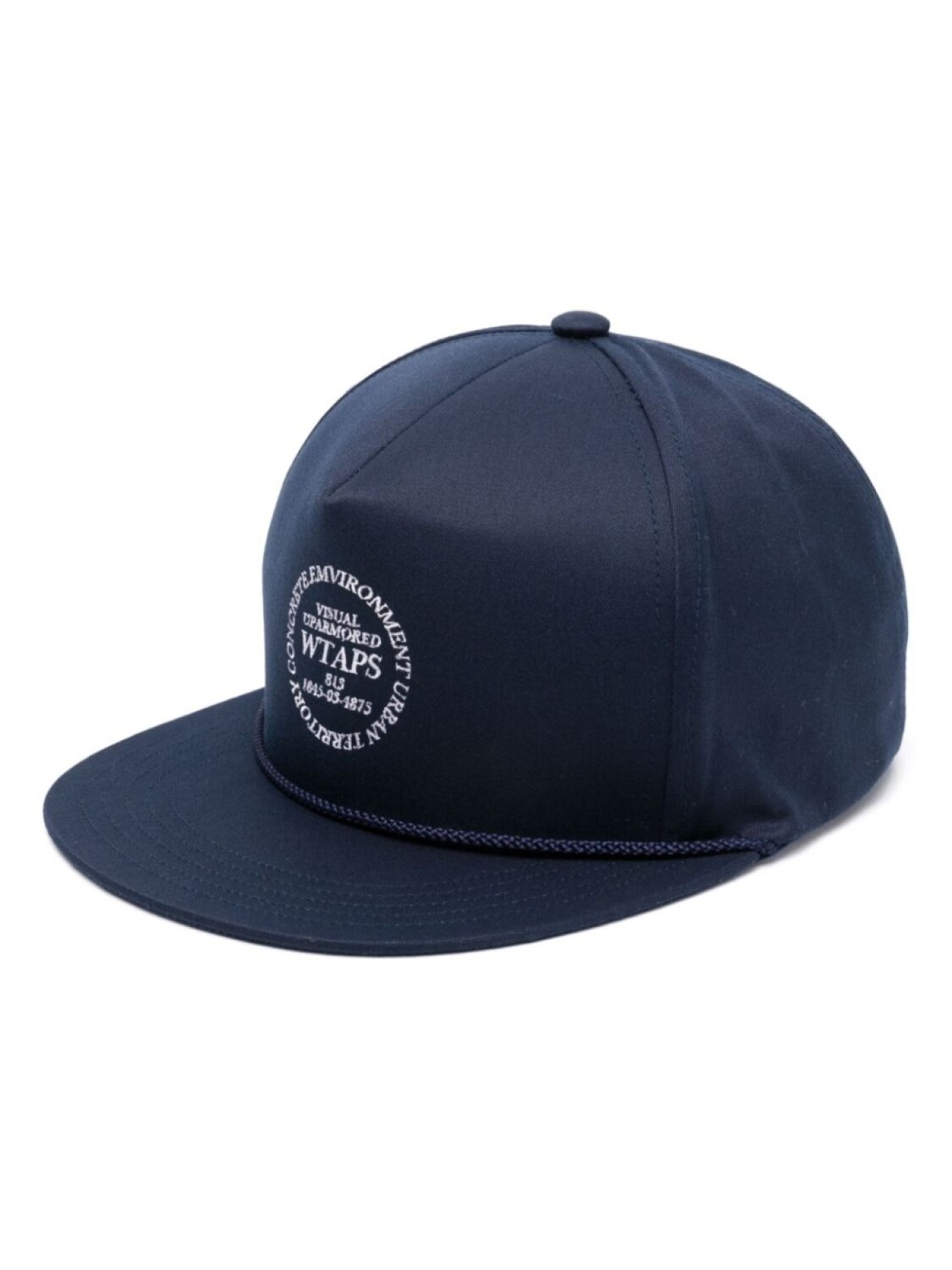 

WTAPS кепка с вышитым логотипом, синий