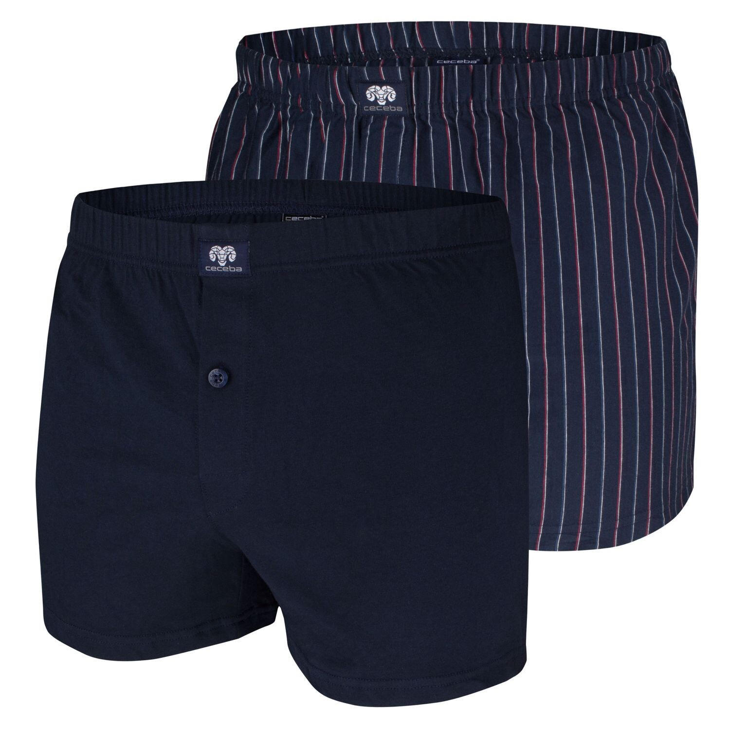 

Боксеры CECEBA Boxershorts 2 шт, цвет Navy / Mehrfarbig