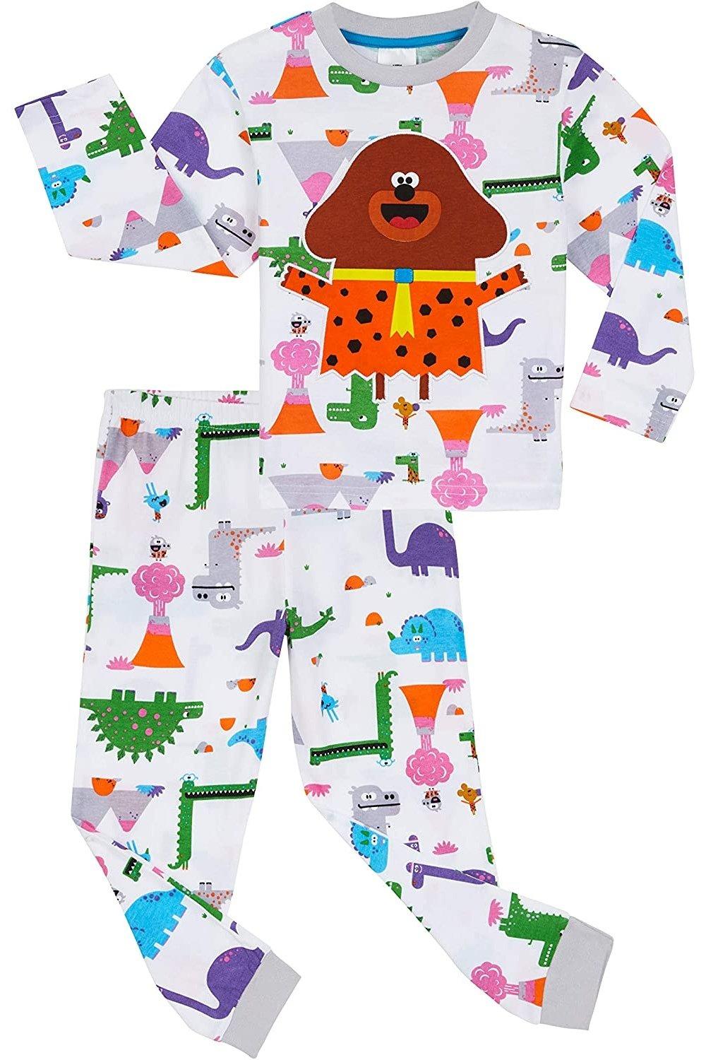 Пижамный комплект Hey Duggee, мультиколор детская одежда винни пух хлопковый комбинезон для маленьких мальчиков и девочек пижама цельный наряд удобный милый унисекс
