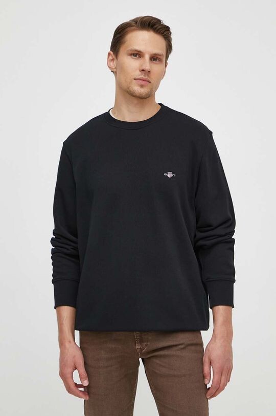 

Толстовка с капюшоном Gant, черный