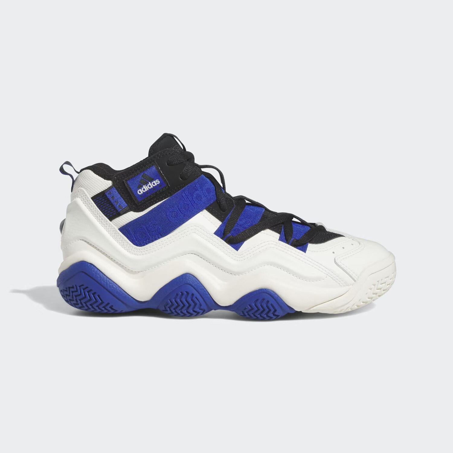 

Топ-10 обуви 2000 года Adidas, цвет Off White/Core Black/Royal Blue