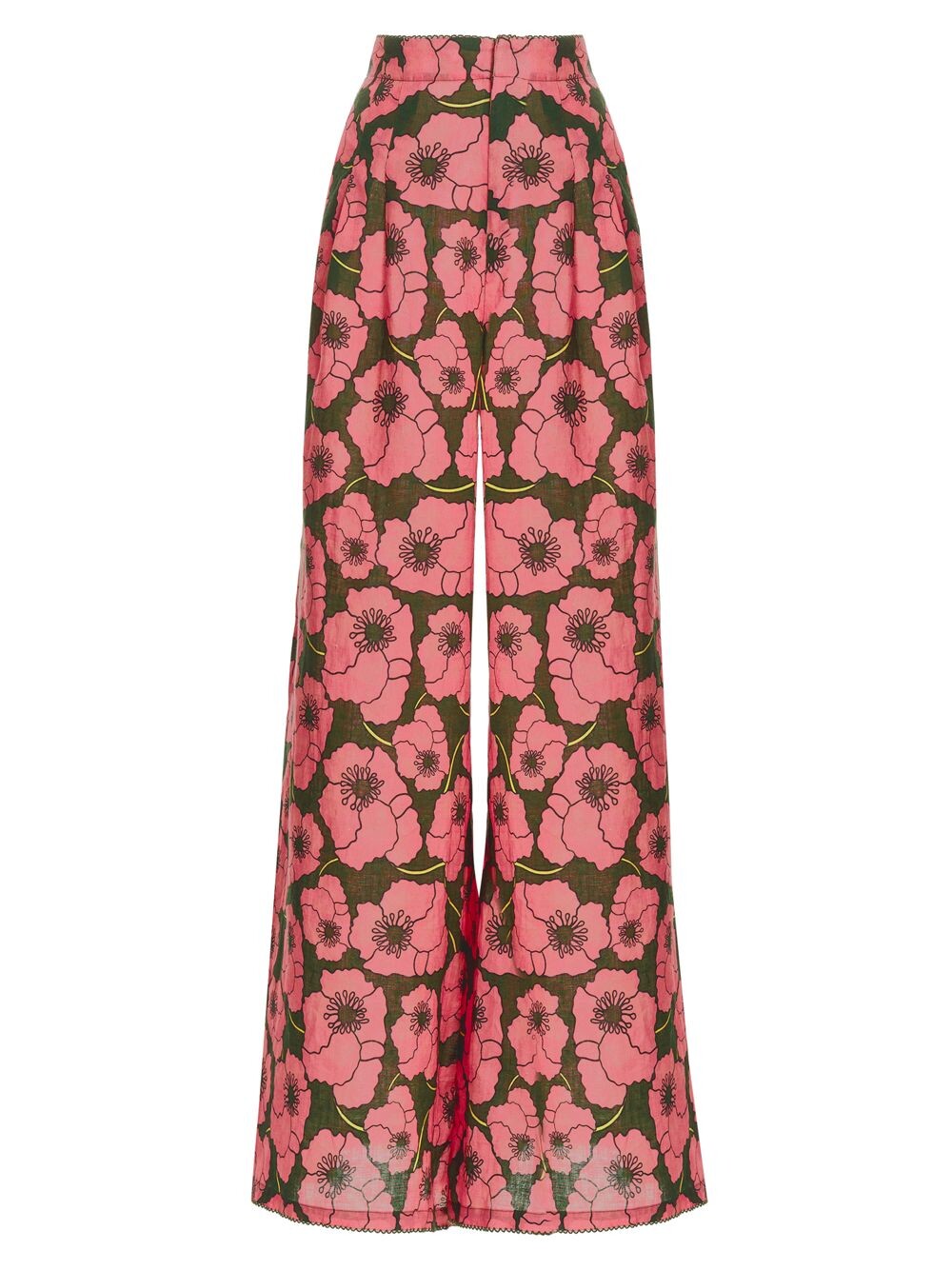 

Широкие брюки Curandera Pion Botanico Rosa Agua by Agua Bendita, розовый