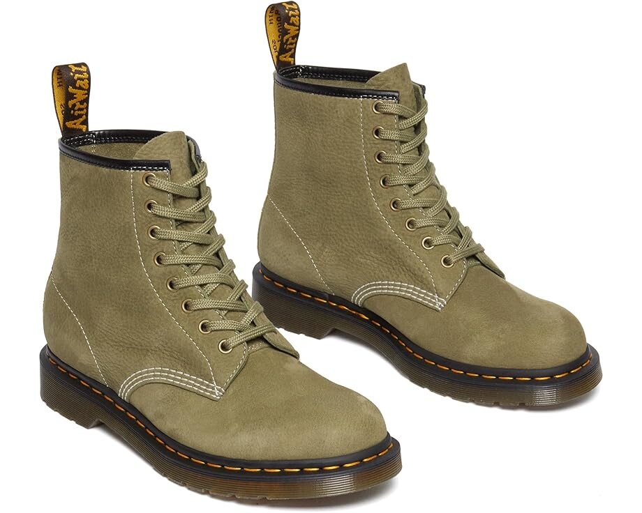 

Ботинки Dr. Martens 1460, цвет Muted Olive