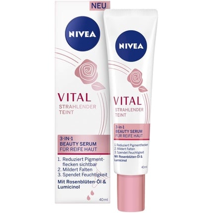 

Красота сыворотка 3-в-1 для сияющего цвета лица Vital, 40 мл, Nivea