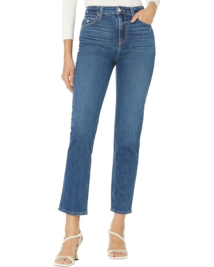 

Джинсы Paige Stella Straight in Miss You Distressed, цвет Miss You Distressed