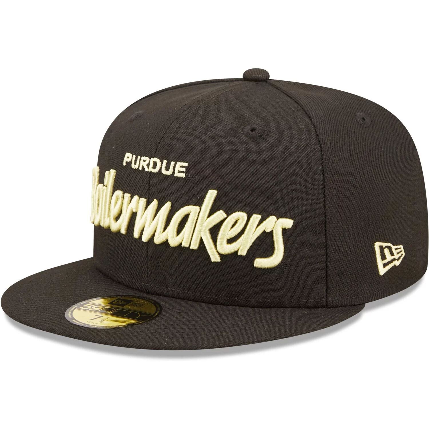 

Мужская приталенная шляпа New Era Black Purdue Boilermakers Griswold 59FIFTY