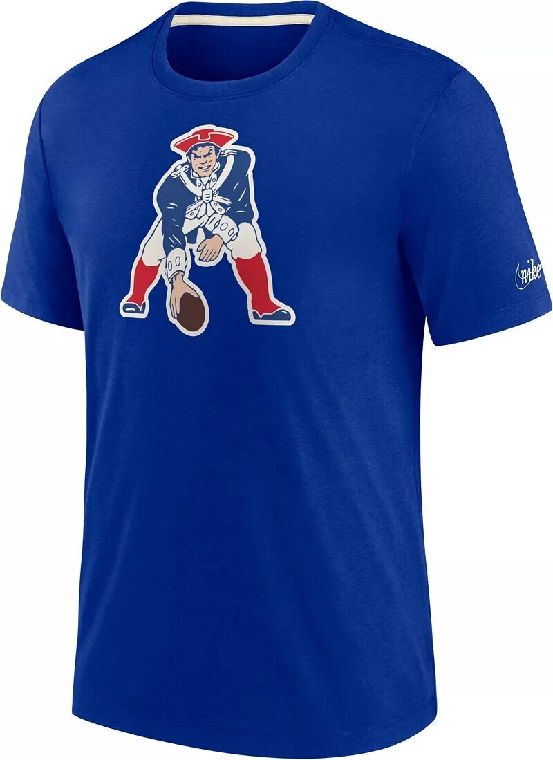

Мужская футболка Nike New England Patriots Historic Tri-Blend Royal