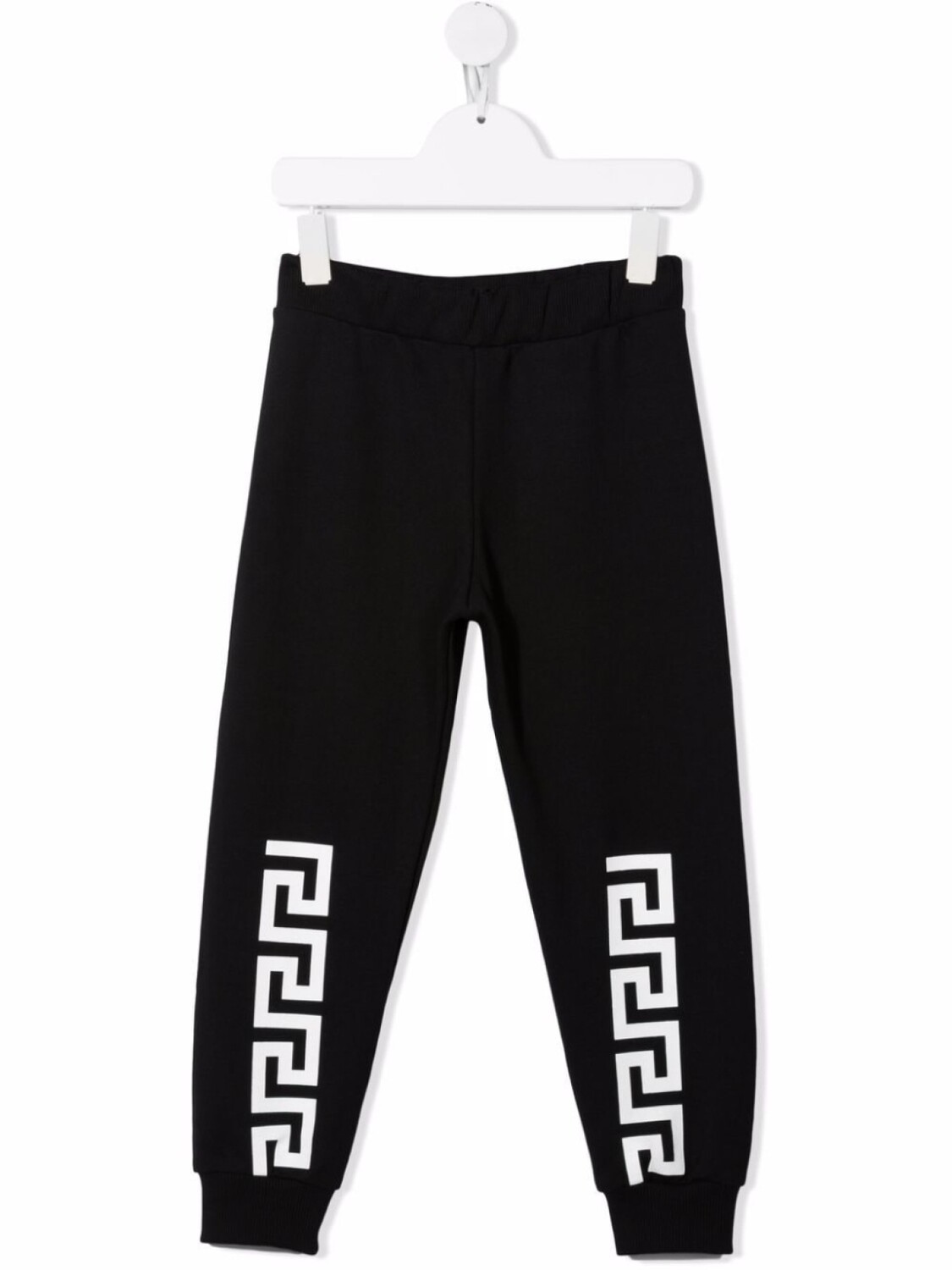 

Versace Kids спортивные брюки с логотипом, черный