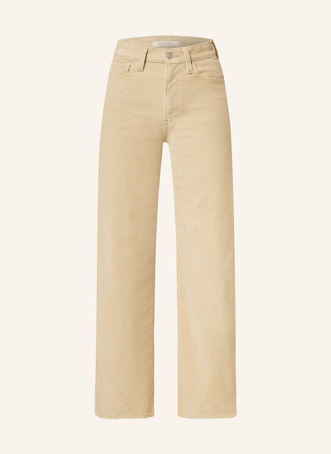 

Вельветовые брюки ribcage Levi's, бежевый