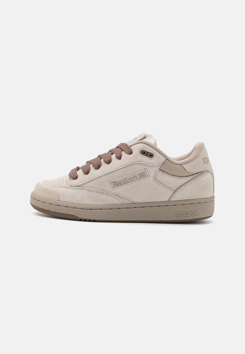 

Низкие кроссовки Club C Bulc Reebok, цвет off-white/sand/brown