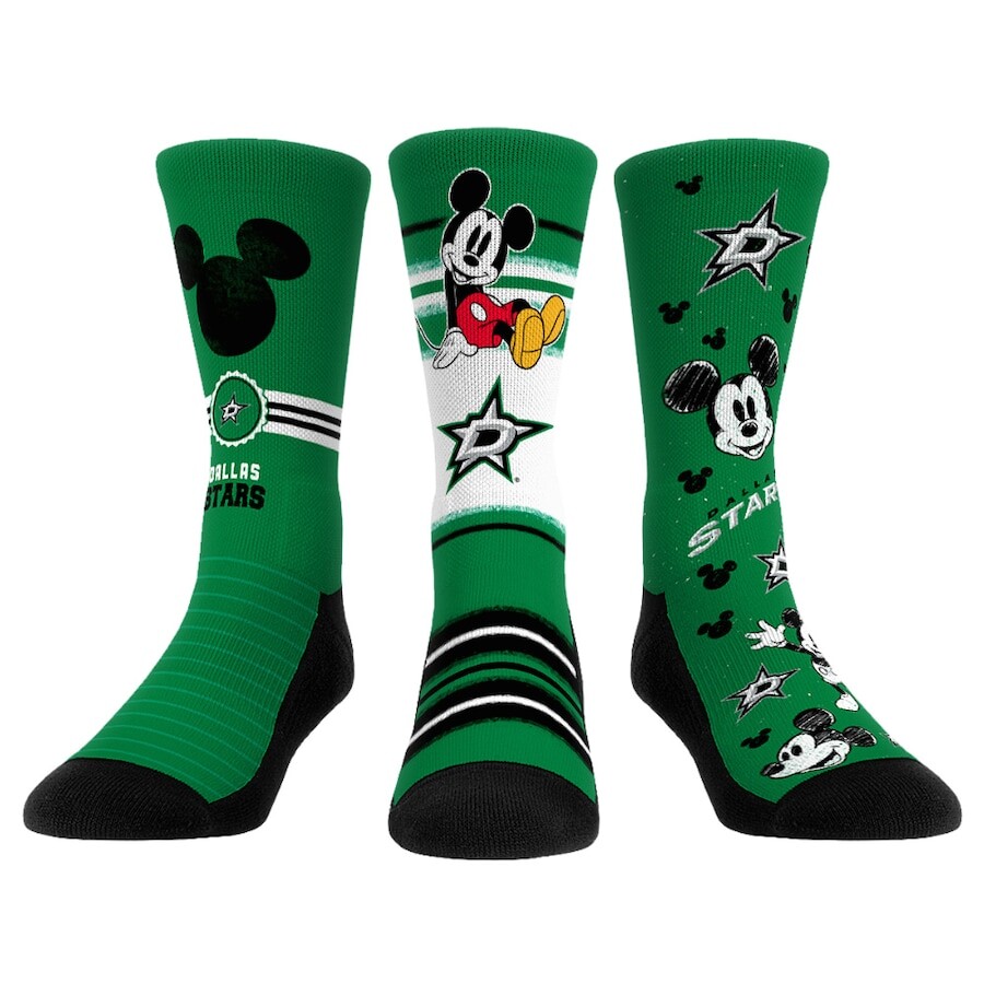 

Комплект носков Rock Em Socks Dallas Stars, зеленый
