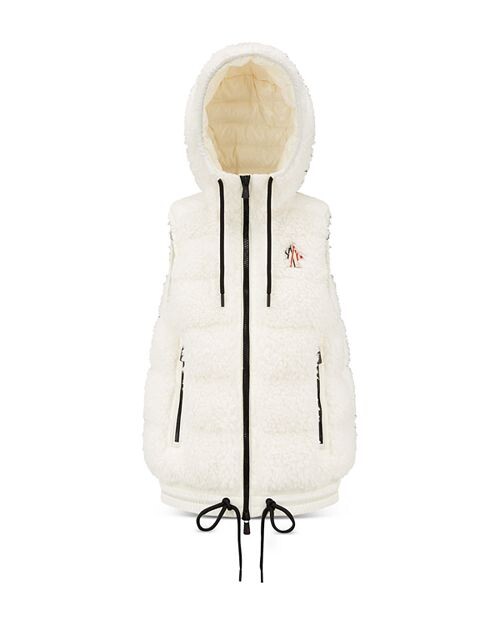 

Moncler Пуховик Тедди с капюшоном Moncler, цвет Ivory/Cream