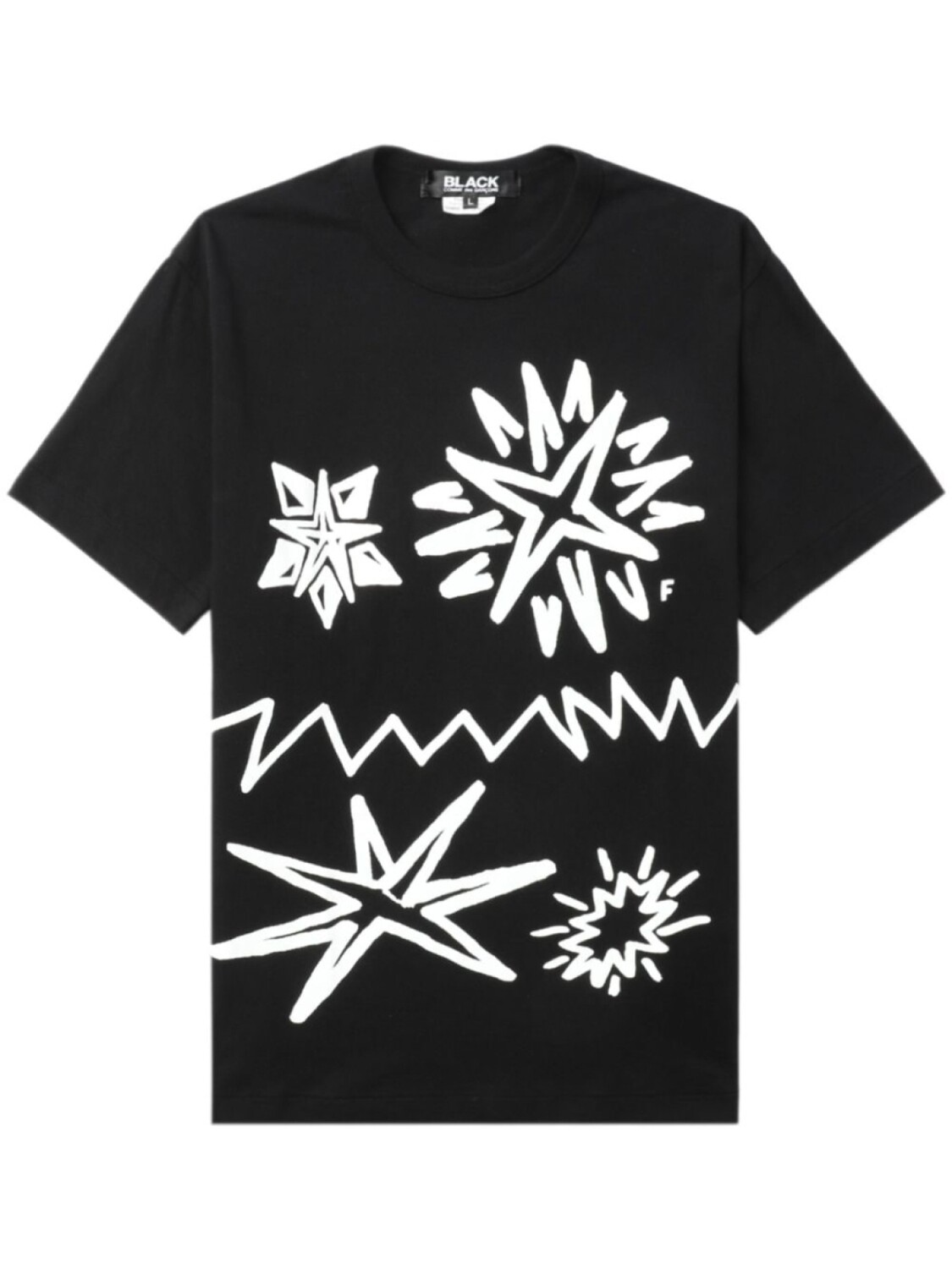 

Футболка с принтом Black Comme Des Garçons, черный