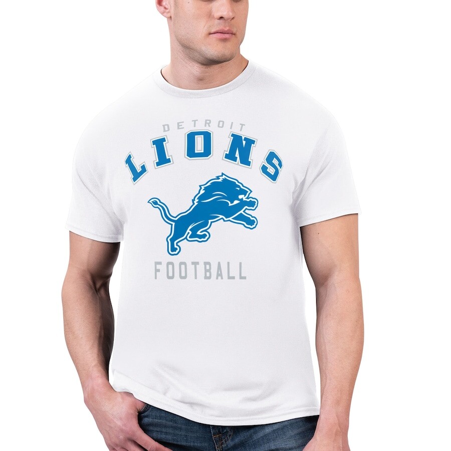 

Футболка с коротким рукавом Starter Detroit Lions, белый