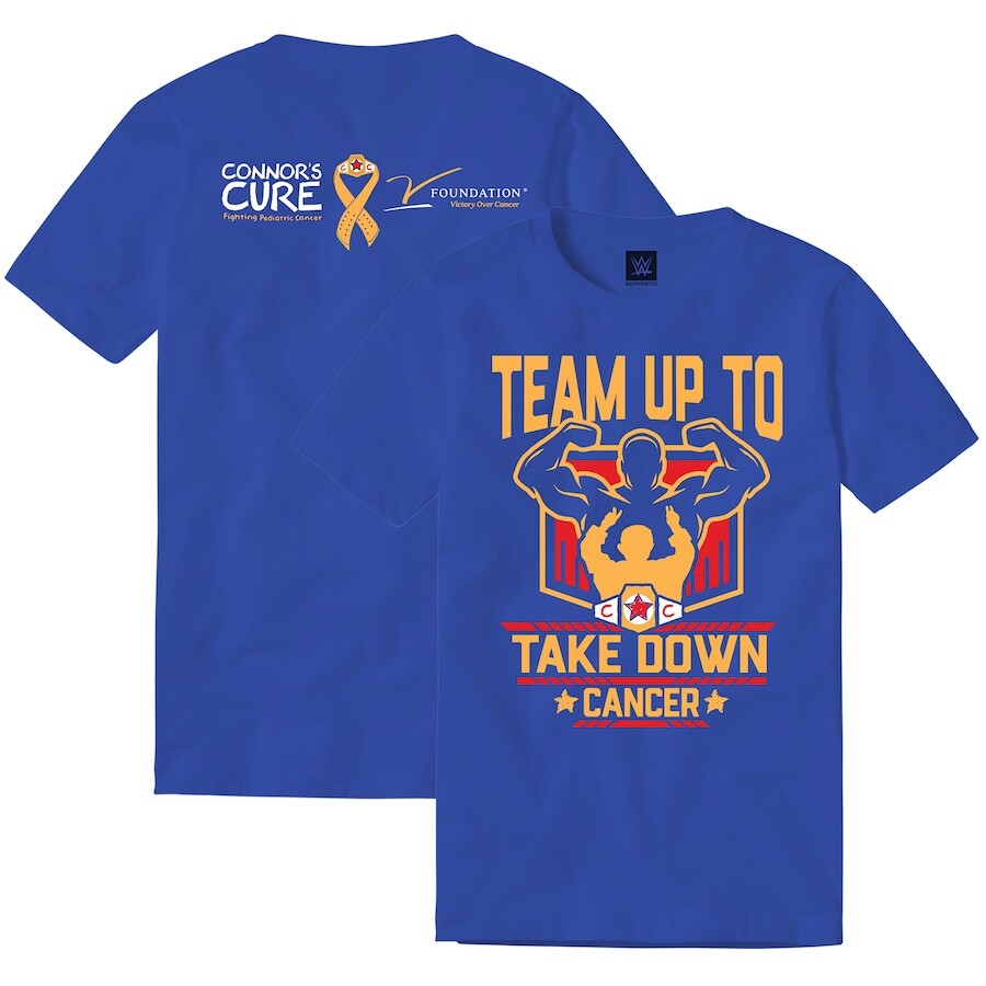 

Футболка с коротким рукавом WWE Authentic Connors Cure, синий