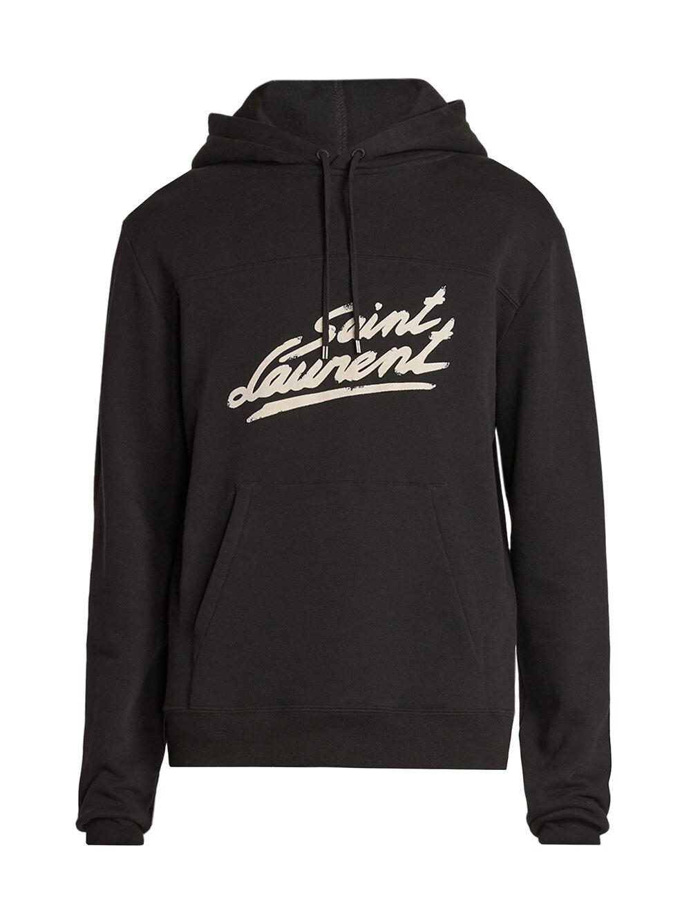 

Худи с графическим логотипом Saint Laurent, нуарный, Черный