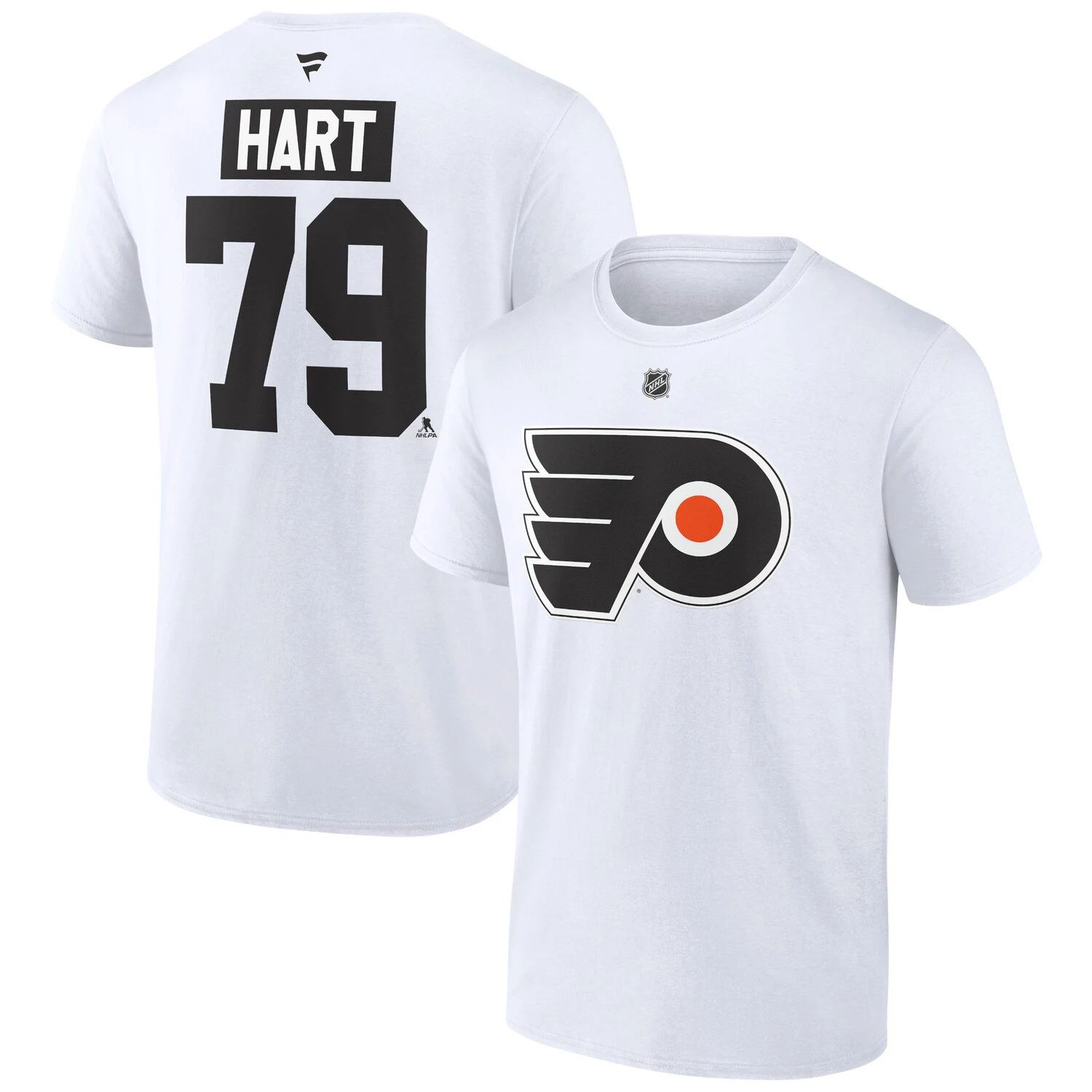 

Мужская белая футболка с именем и номером Carter Hart Philadelphia Flyers Special Edition 2.0 Fanatics, Белый