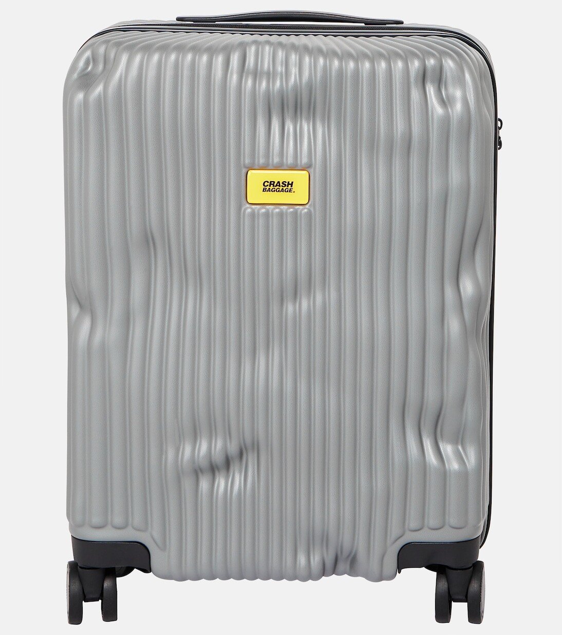 

Небольшой чемодан stripe cabin Crash Baggage, серый