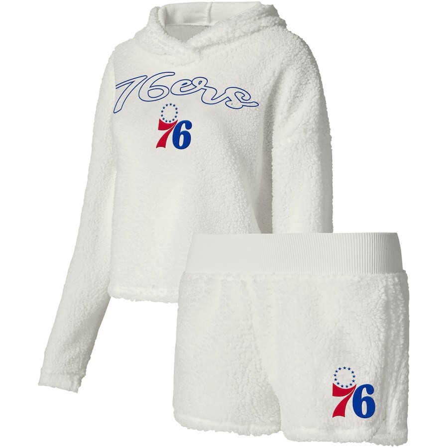 

Пижамный комплект College Concepts Philadelphia 76Ers, кремовый