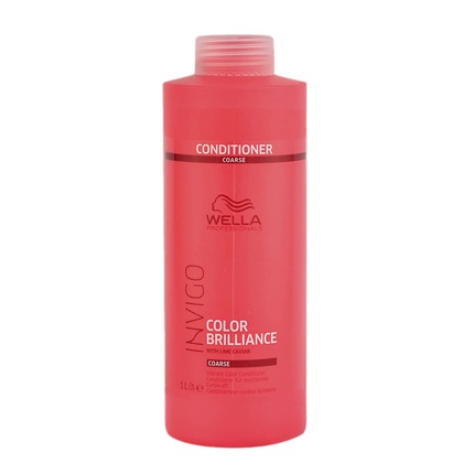 Invigo Color Brilliance Vibrant Кондиционер 1000мл для жестких волос, Wella