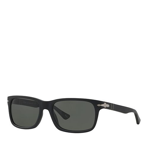 

Поляризованные солнцезащитные очки прямоугольной формы, 58 мм Persol, цвет Black