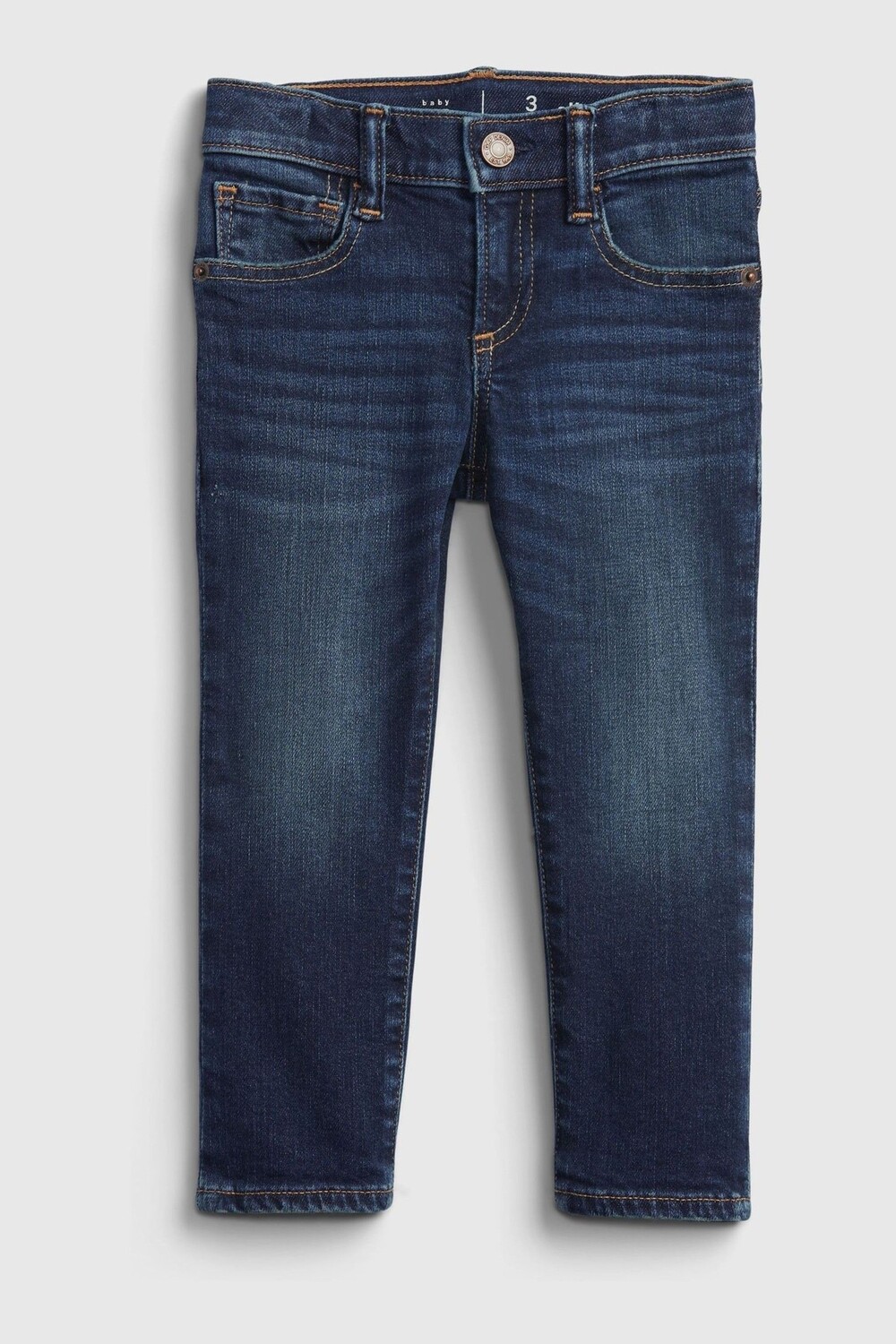 

Джинсы узкого кроя Gap, синий