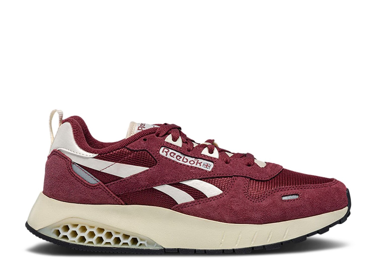 

Кроссовки Reebok Classic Leather Hexalite 'Classic Maroon', красный