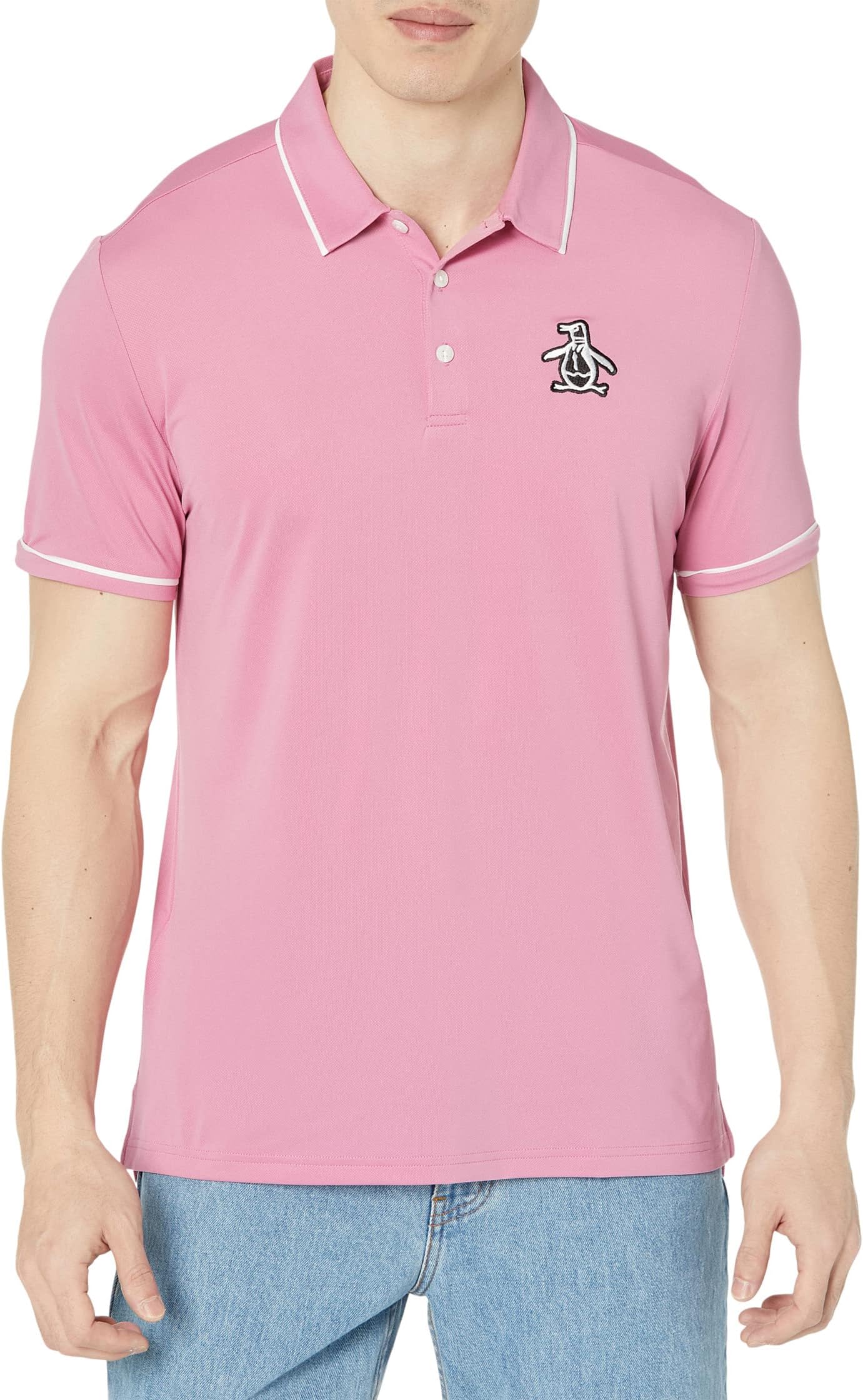 

Поло Наследия Original Penguin Golf, цвет Rose Bouquet