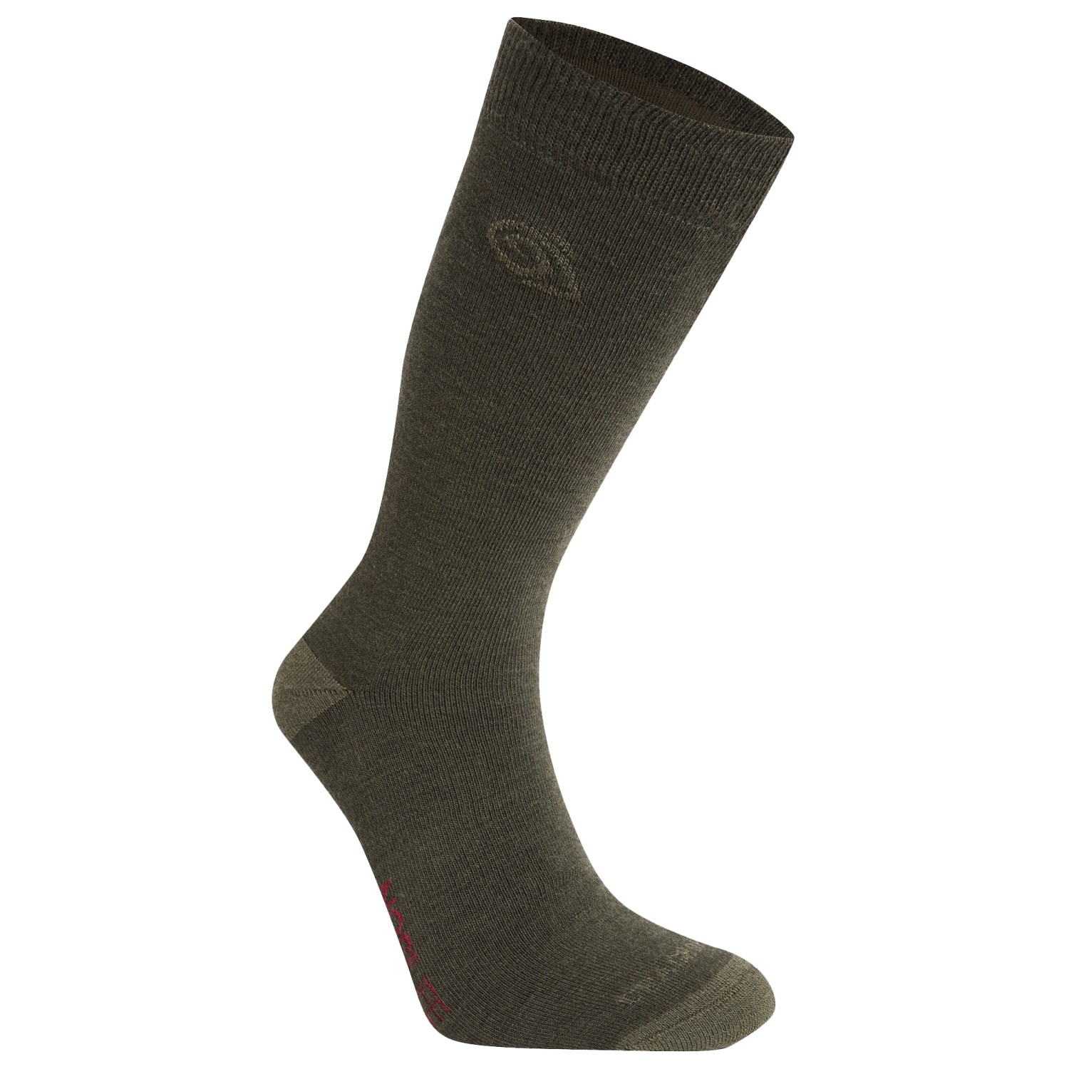 Походные носки Craghoppers Nosilife Travel Woll Socken, цвет Woodland Green