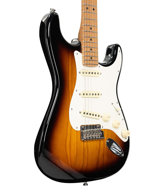 Электрогитара Fender Limited Edition American Professional II Stratocaster Roasted Maple - 2-Color Sunburst fender american professional ii stratocaster с кленовым грифом 2020 present black american professional ii stratocaster with maple fretboard