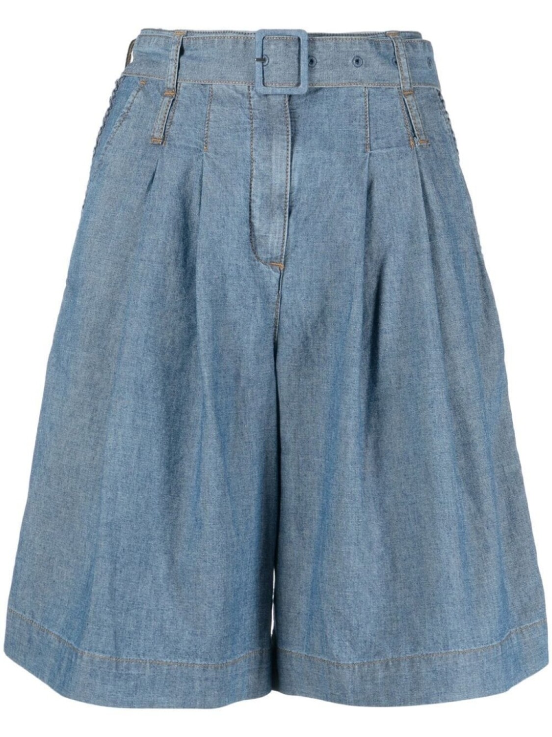 

Ports 1961 джинсовые шорты с поясом, синий