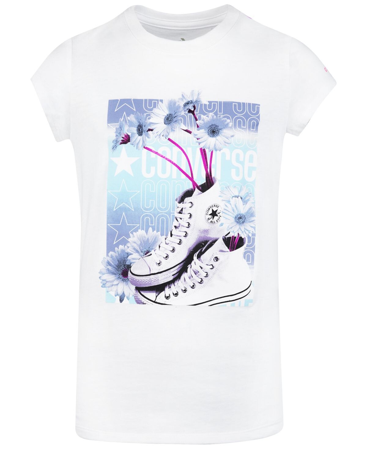 

Футболка с короткими рукавами Big Girls Chuck Taylor Converse