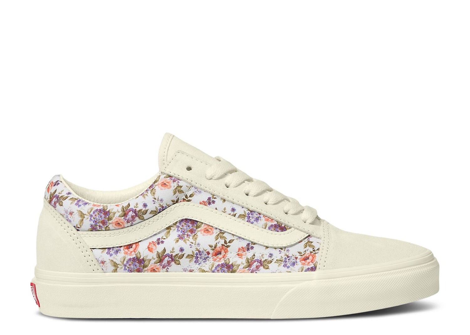 

Кроссовки Vans Wmns Old Skool 'Vintage Floral', белый