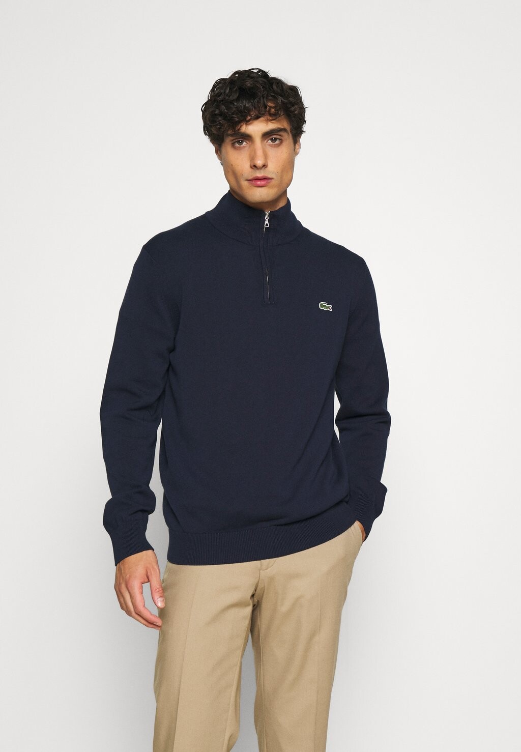 

Свитер Lacoste, темно-синий