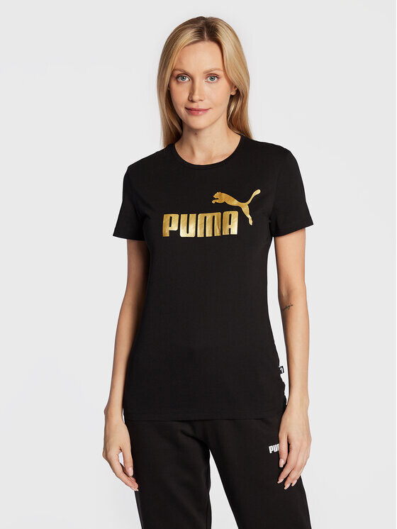 Футболка стандартного кроя Puma, черный