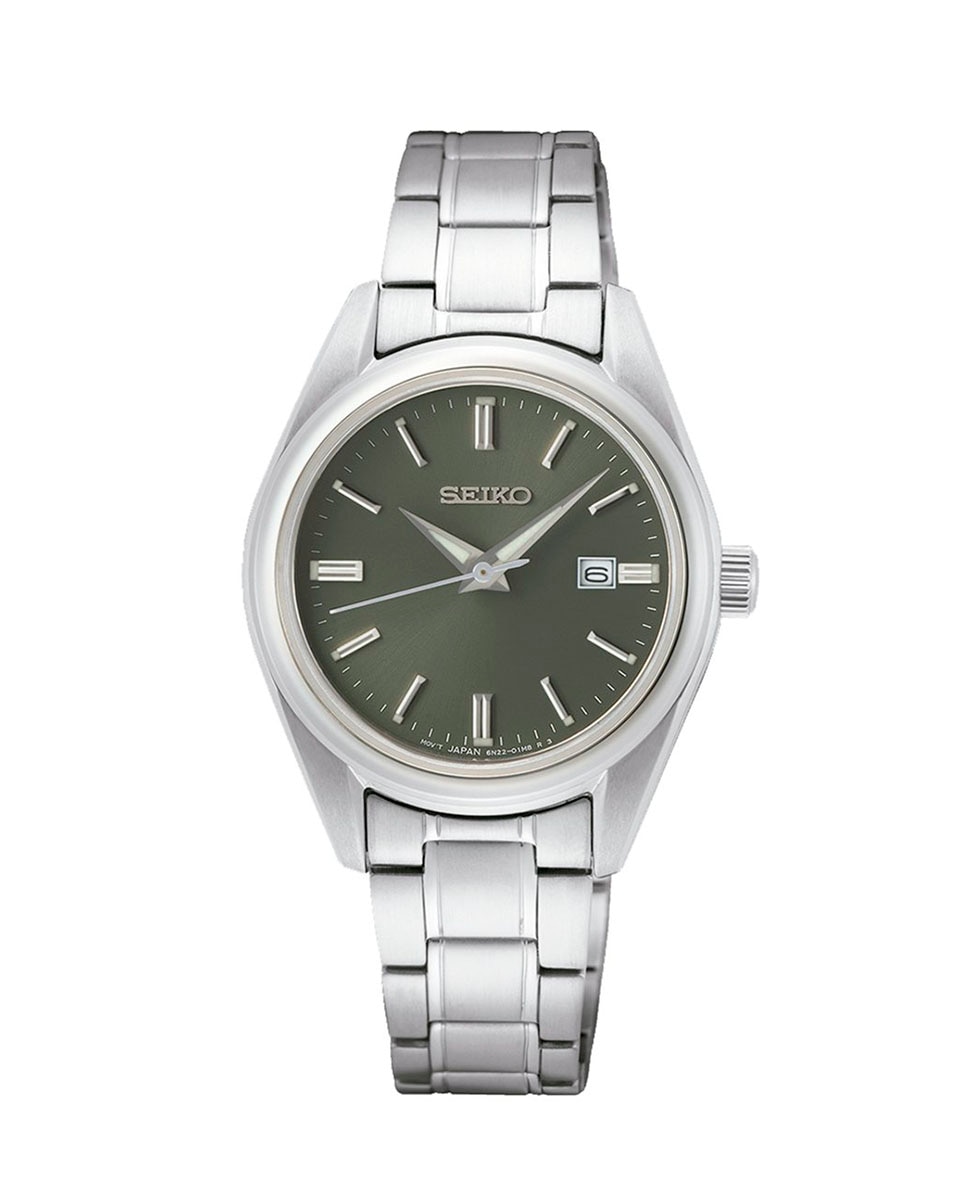 Женские часы Neo classic SUR533P1 со стальным и серебряным ремешком Seiko, серебро наручные часы claude bernard classic 53009 3m br