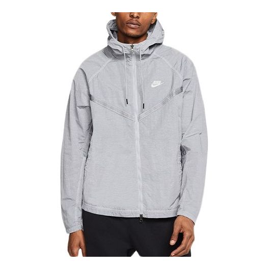 Куртка Nike SPORTSWEAR WINDRUNNER Hooded Jacket Gray, серый