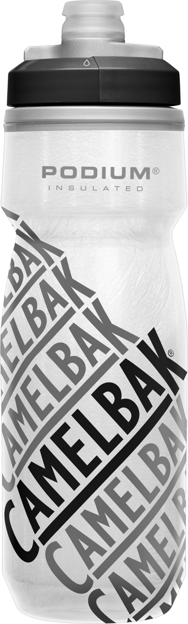 Изолированная бутылка для воды Podium Chill — 21 эт. унция CamelBak, белый бутылка для воды с двойными стенками bistro 0 5 л лунный