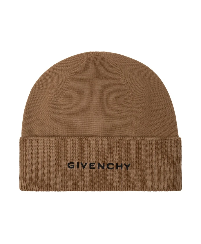 

Шерстяные шапки кепки aw23 Givenchy, бежевый