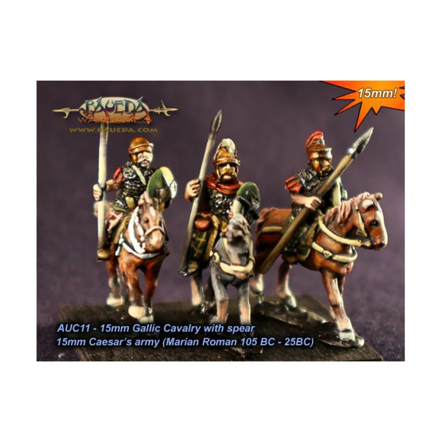 

Галльская кавалерия с копьем, Historical Miniatures - Romans (15mm) (Baueda)
