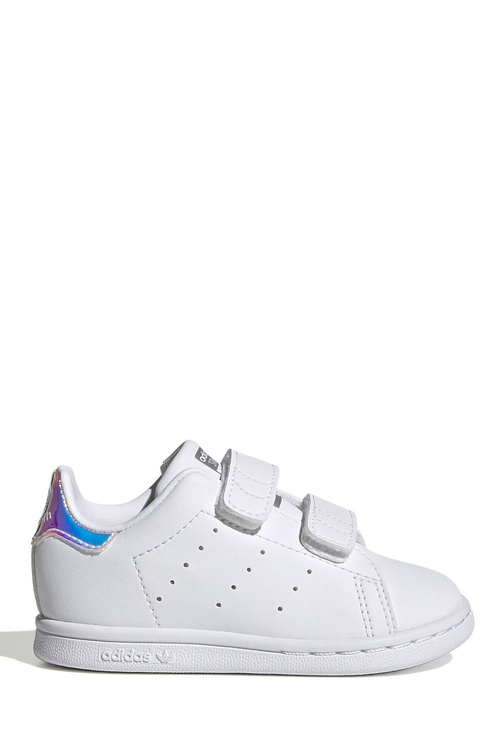 

Белые кроссовки с закрытыми ремешками adidas Originals Infant Stan Smith adidas originals, белый