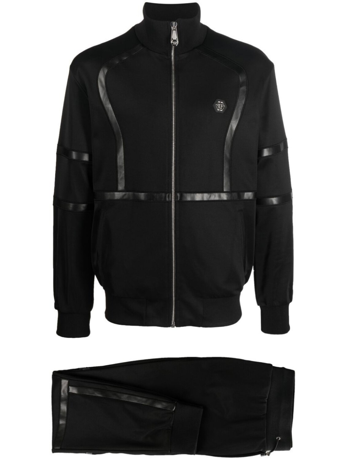 

Philipp Plein спортивный костюм с нашивкой-логотипом, черный