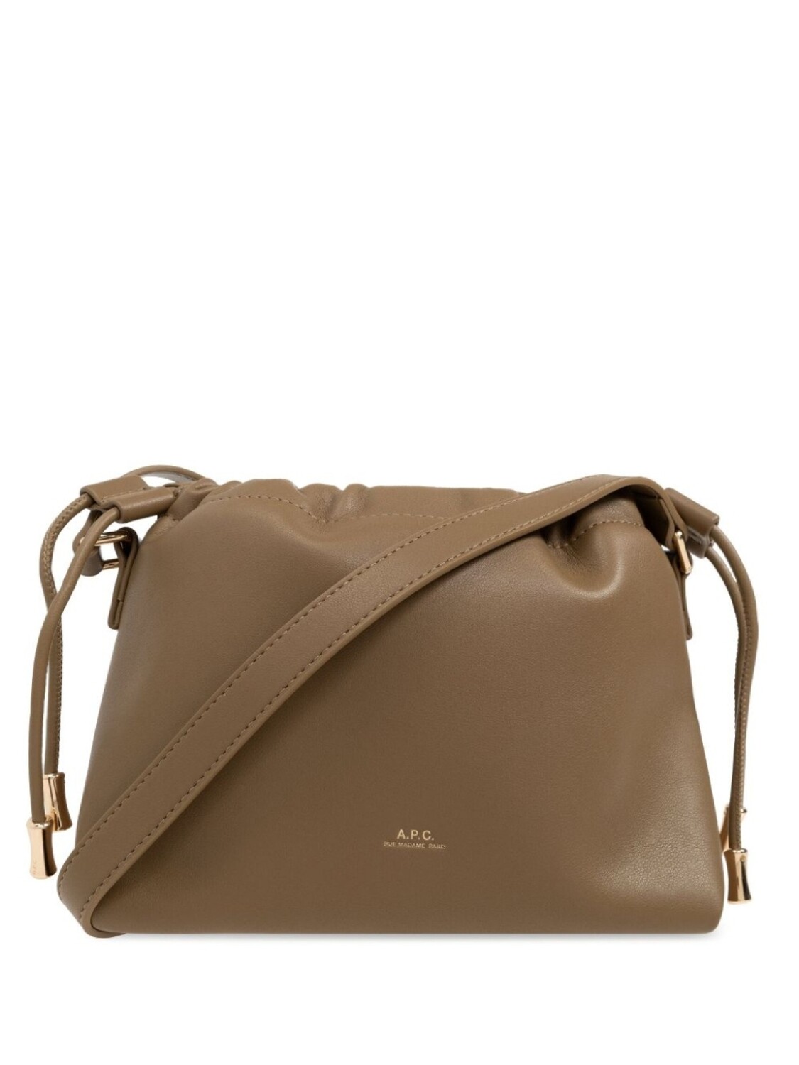 

A.P.C. мини сумка через плечо Ninon, коричневый