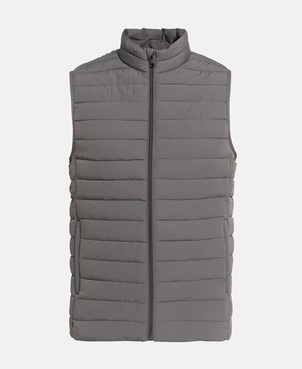 

Стеганый жилет Jack & Jones, антрацит