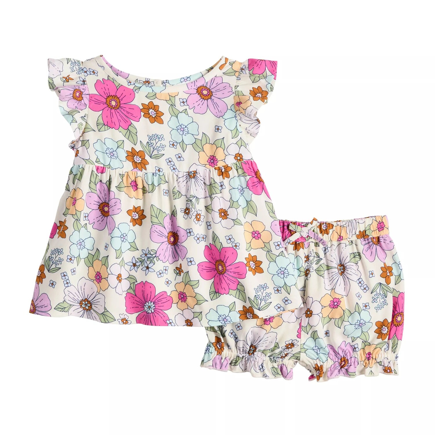 

Комплект из топа и шорт Babydoll для девочек Jumping Beans Jumping Beans