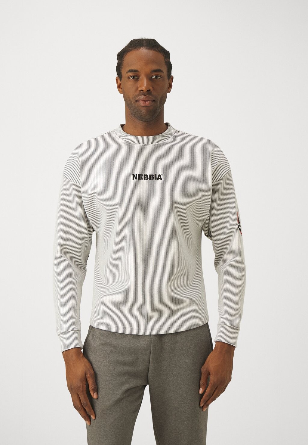 

Толстовка MENS CREWNECK Nebbia, светло-серый