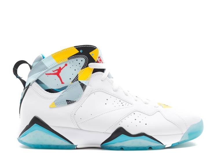 Кроссовки AIR JORDAN 7 RETRO 'N7', белый