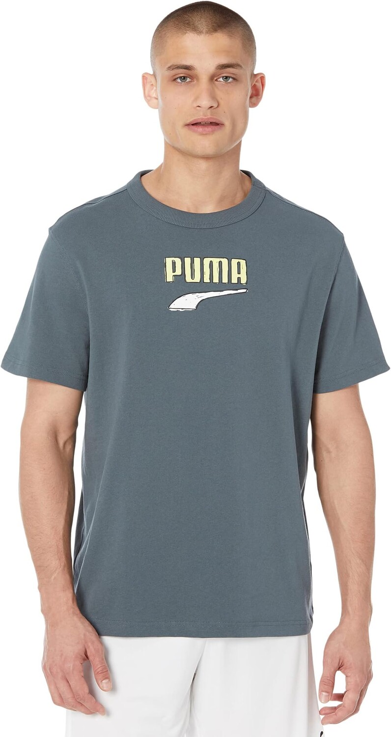 

Футболка с логотипом Downtown PUMA, цвет Dark Slate